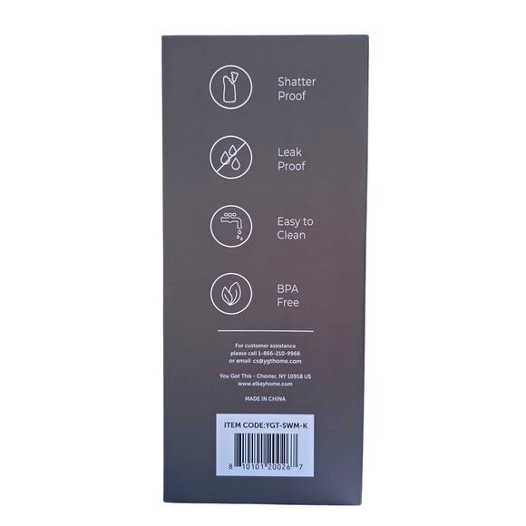 64oz Motivational Water Bottle w/ Time Marker Gym Sports Hydration BPA-Free YGT - Picture 11 of 13